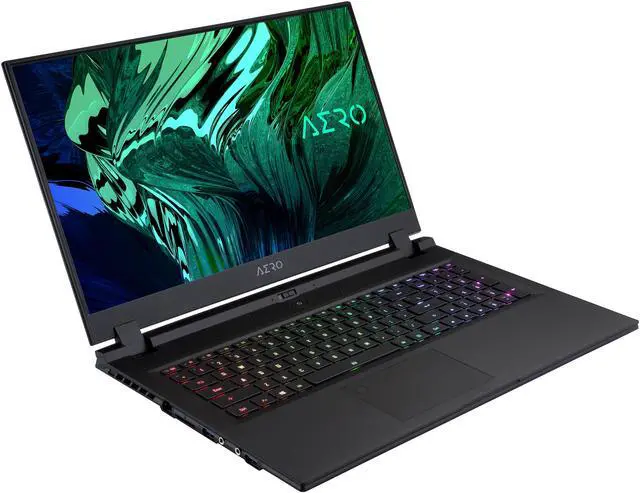 Alt view image 5 of 20 - GIGABYTE AERO 17 - 17.3" 4K/UHD IPS - Intel Core i9-10980HK - NVIDIA GeForce RTX 3080 Laptop GPU 8 GB GDDR6 - 64 GB Memory - 2 TB PCIe SSD - Windows 10 Pro - (AERO 17 HDR YC-9US4760SP)