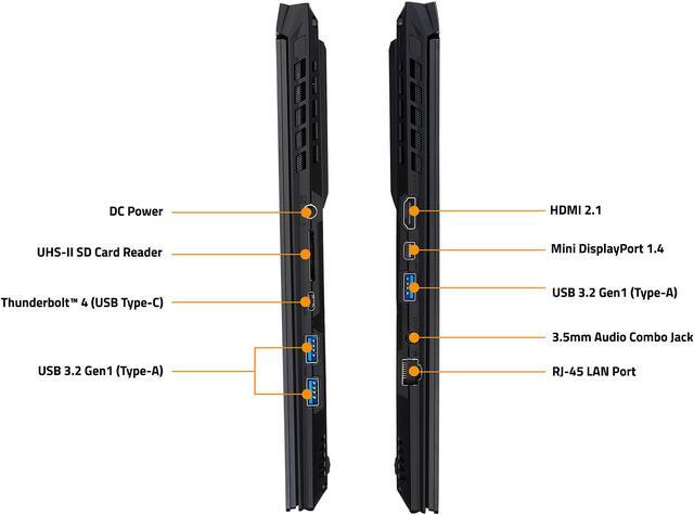 Alt view image 13 of 13 - GIGABYTE AERO 15 OLED KD - 15.6" UHD 4K AMOLED, Intel Core i7 11th Gen 11800H, NVIDIA GeForce RTX 3060, 6GB GDDR6, 16GB RAM, 512GB SSD, Win10 Pro, Creator & Gaming Laptop (AERO 15 OLED KD-72US623SP)