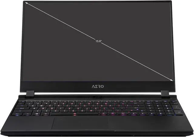 Alt view image 2 of 13 - GIGABYTE AERO 15 OLED YD - 15.6" UHD 4K AMOLED IPS, Intel Core i9, NVIDIA GeForce RTX 3080 Laptop GPU 8GB GDDR6, 32GB RAM, 512GB SSD + 1TB SSD, Win10 Pro, Creator Laptop (AERO 15 OLED YD-93US648SP)