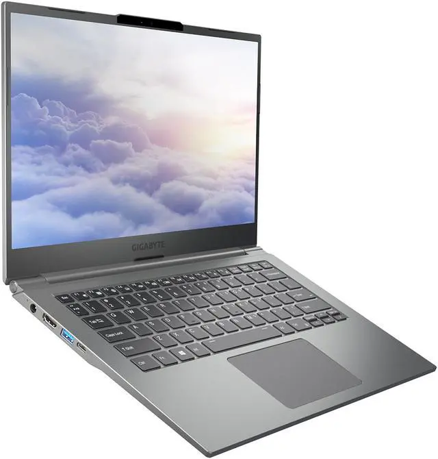 Alt view image 4 of 12 - GIGABYTE U4 UD - 14.0" Thin Bezel FHD IPS-Level i7-1195G7 Intel Iris Xe Graphics 512 GB PCIe SSD Win 10 Home Laptop (U4 UD-70US823SH)