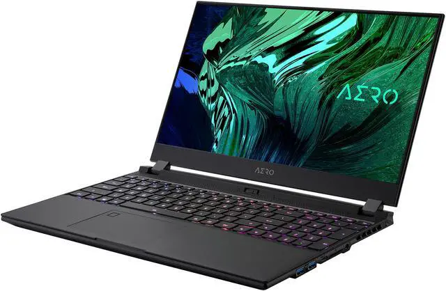 Alt view image 3 of 13 - GIGABYTE AERO 15 OLED XD - 15.6" UHD 4K AMOLED, Intel Core i7, NVIDIA GeForce RTX 3070 Laptop GPU 8GB GDDR6, 16GB RAM, 1TB SSD, Win11 Pro, Creator Laptop (AERO 15 OLED XD-73US624SR)