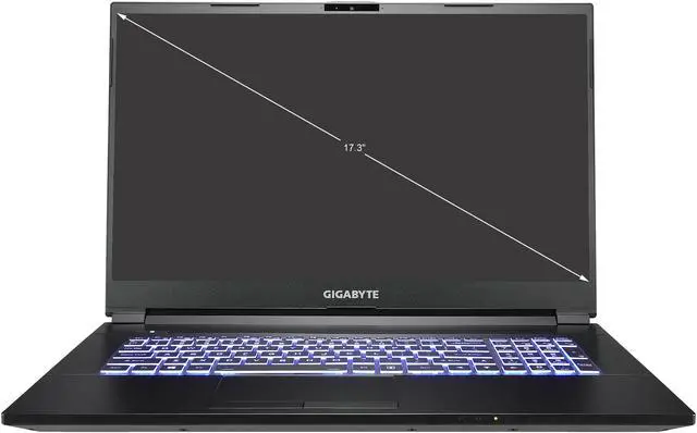 Alt view image 2 of 13 - GIGABYTE A7 K1 - 17.3" FHD IPS Anti-Glare 144Hz - AMD Ryzen 7 5800H - NVIDIA GeForce RTX 3060 Laptop GPU 6GB GDDR6 - 16GB Memory - 1TB GB PCIe SSD - Windows 11 Home - Gaming Laptop (A7 K1-BUS1150SB)