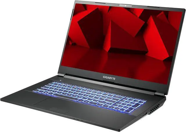 Alt view image 2 of 12 - GIGABYTE A7 K1 - 17.3" FHD IPS Anti-Glare 144Hz - AMD Ryzen 7 5800H - NVIDIA GeForce RTX 3060 Laptop GPU 6 GB GDDR6 - 16 GB Memory - 512 GB PCIe SSD - Windows 11 Home - Gaming Laptop (A7 K1-BUS1130SB)