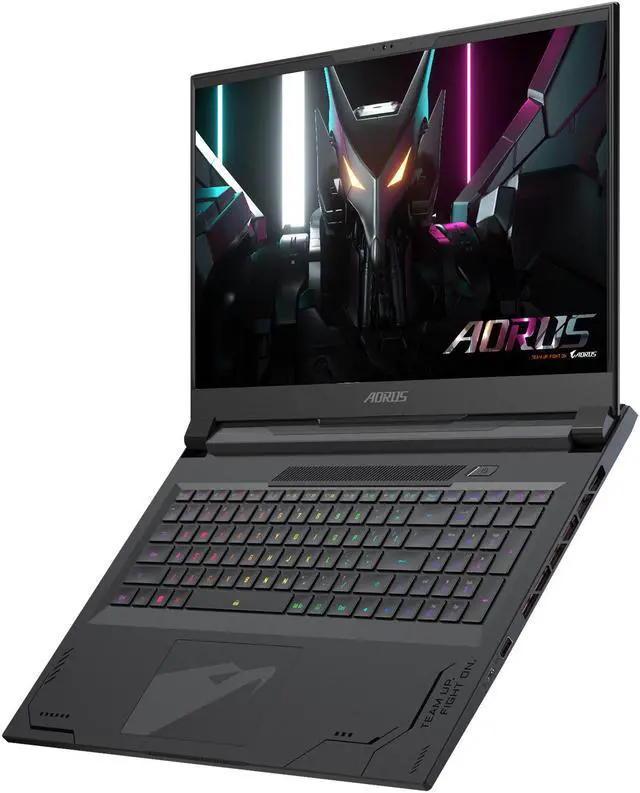 Alt view image 5 of 14 - GIGABYTE AORUS 17X - 17.3" Thin Bezel QHD 2560x1440 240Hz Display - NVIDIA GeForce RTX 4080 Laptop GPU 12GB GDDR6 - Intel Core i9-13900HX - 16GB DDR5 RAM - 1TB SSD - Win11 Pro - Gaming Laptop (AORUS 17X AXF-B4US694SP)