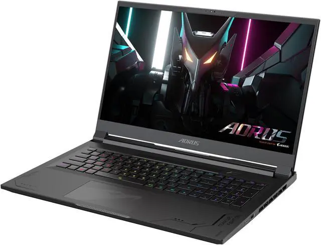Alt view image 3 of 14 - GIGABYTE AORUS 17X - 17.3" Thin Bezel QHD 2560x1440 240Hz Display - NVIDIA GeForce RTX 4080 Laptop GPU 12GB GDDR6 - Intel Core i9-13900HX - 16GB DDR5 RAM - 1TB SSD - Win11 Pro - Gaming Laptop (AORUS 17X AXF-B4US694SP)