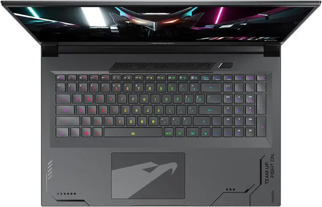 Alt view image 4 of 14 - GIGABYTE AORUS 17X - 17.3" Thin Bezel QHD 2560x1440 240Hz Display - NVIDIA GeForce RTX 4080 Laptop GPU 12GB GDDR6 - Intel Core i9-13900HX - 16GB DDR5 RAM - 1TB SSD - Win11 Pro - Gaming Laptop (AORUS 17X AXF-B4US694SP)