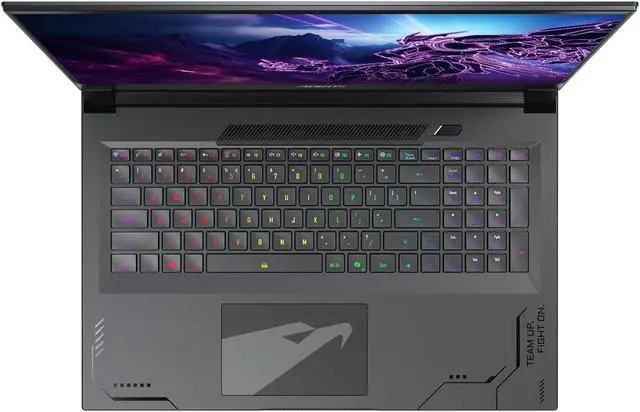 Alt view image 3 of 13 - Aorus 17X Series - 17.3'' GeForce RTX 4090 Laptop GPU - Intel Core i9-14900HX  - 32GB Memory - 2 TB PCIe SSD - Windows 11 Home 64-bit - Gaming Laptop - 240 Hz IPS (17X AZG-65US665SH )