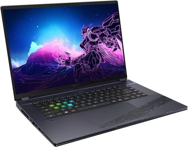 Alt view image 4 of 12 - Aorus 16X Series - 16'' GeForce RTX 4070 Laptop GPU - Intel Core i9-14900HX - 32GB Memory - 2 TB PCIe SSD - Windows 11 Home 64-bit - Gaming Laptop - 165 Hz IPS (16X ASG-63USC65SH )