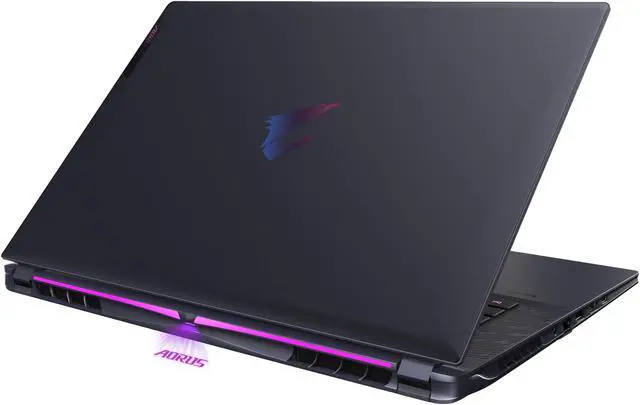 Alt view image 5 of 12 - Aorus 16X Series - 16'' GeForce RTX 4070 Laptop GPU - Intel Core i9-14900HX - 32GB Memory - 2 TB PCIe SSD - Windows 11 Home 64-bit - Gaming Laptop - 165 Hz IPS (16X ASG-63USC65SH )