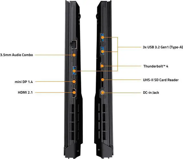 Alt view image 5 of 5 - GIGABYTE AERO 5 XE4 Gaming Laptop Intel Core i7-12700H 2.30 GHz GeForce RTX 3070 Ti 16GB Memory 1 TB SSD 16" 4K/UHD Windows 11 Home (AERO 5 XE4-73US614SH)