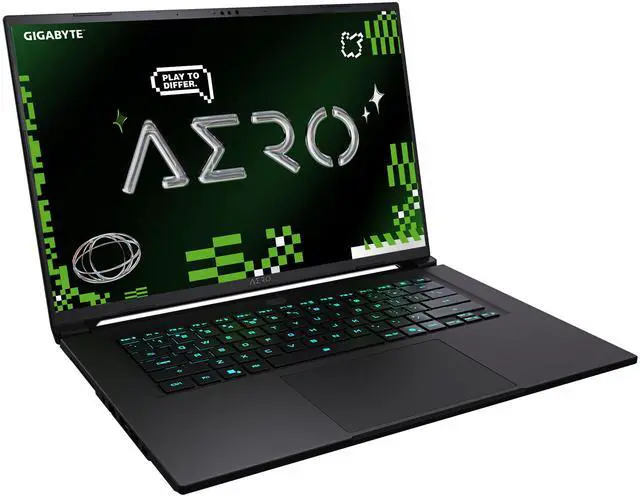 Alt view image 5 of 20 - GIGABYTE AERO X16; Copilot+ PC - 165Hz 2560x1600 WQXGA - NVIDIA GeForce RTX 5060 - AMD Ryzen AI 7 350 - 1TB SSD with 16GB DDR5 RAM - Windows 11 Home - Space Gray