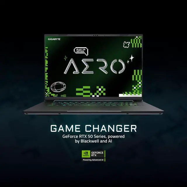 Alt view image 15 of 20 - GIGABYTE AERO X16; Copilot+ PC - 165Hz 2560x1600 WQXGA - NVIDIA GeForce RTX 5060 - AMD Ryzen AI 7 350 - 1TB SSD with 16GB DDR5 RAM - Windows 11 Home - Space Gray