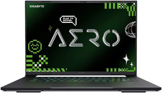 Alt view image 2 of 19 - GIGABYTE AERO X16; Copilot+ PC - 165Hz 2560x1600 WQXGA - NVIDIA GeForce RTX 5070 - AMD Ryzen AI 9 HX 370 - 1TB SSD with 32GB DDR5 RAM - Windows 11 Home - Space Gray