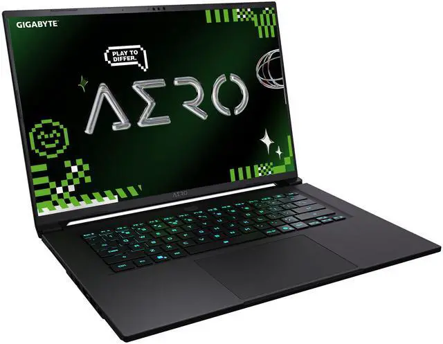 Alt view image 8 of 19 - GIGABYTE AERO X16; Copilot+ PC - 165Hz 2560x1600 WQXGA - NVIDIA GeForce RTX 5070 - AMD Ryzen AI 9 HX 370 - 1TB SSD with 32GB DDR5 RAM - Windows 11 Home - Space Gray