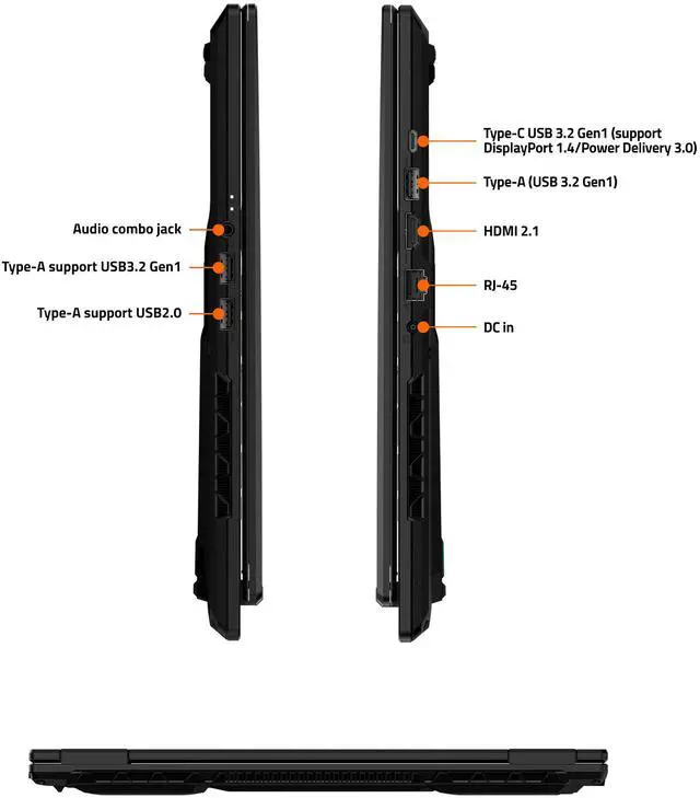 Alt view image 11 of 12 - GIGABYTE - 16" GeForce RTX 5070 Laptop GPU - Intel Core i7-13620H - 32GB Memory - 2 TB SSD - Windows 11 Home - Gaming Laptops - 165 Hz IPS (GAMING A16 CWHI3US894SH )