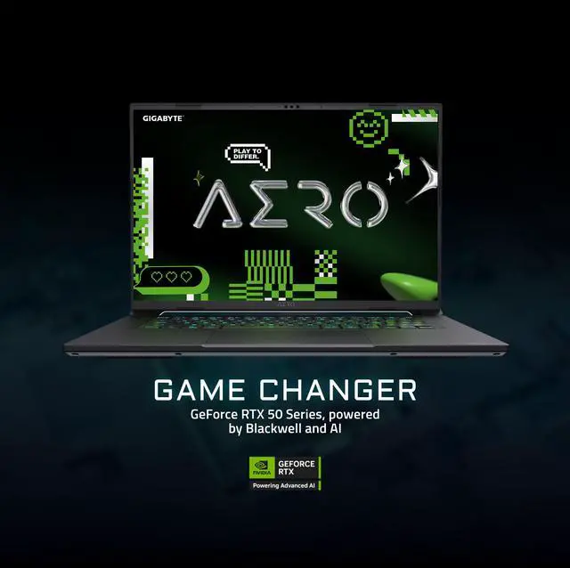 Alt view image 5 of 19 - GIGABYTE AERO X16; Copilot+ PC - 165Hz 2560x1600 WQXGA - NVIDIA GeForce RTX 5050 - AMD Ryzen AI 7 350 - 1TB SSD with 16GB DDR5 RAM - Windows 11 Home - Space Gray