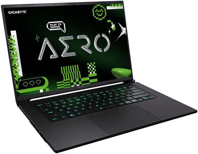 Alt view image 9 of 19 - GIGABYTE AERO X16; Copilot+ PC - 165Hz 2560x1600 WQXGA - NVIDIA GeForce RTX 5050 - AMD Ryzen AI 7 350 - 1TB SSD with 16GB DDR5 RAM - Windows 11 Home - Space Gray