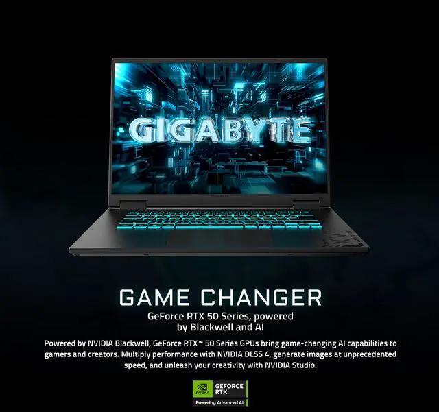 Alt view image 13 of 19 - GIGABYTE - GAMING A16 PRO Gaming Laptop - 165Hz 2560x1600 WQXGA - NVIDIA GeForce RTX 5080 - Intel Core 7 240H - 1TB SSD with 32GB LPDDR5X RAM - Windows 11 Home (GAMING A16 PRO DYHG5USCC4SH)