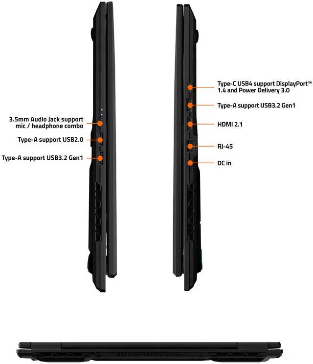 Alt view image 11 of 19 - GIGABYTE GAMING A18 Gaming Laptop - 165Hz 2560x1600 WQXGA - NVIDIA GeForce RTX 5060 - AMD Ryzen 7 260 - 1TB SSD with 32GB DDR5 RAM - Windows 11 Home - Black Steel (3VHK3USC64SH)