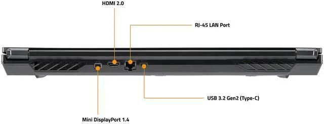 Alt view image 9 of 9 - GIGABYTE A7 K1 Gaming Laptop AMD Ryzen 7 5800H NVIDIA GeForce RTX 3060 16GB DDR4 Memory 1TB PCIe SSD 17.3" FHD Windows 11 Home (K1-BUS1150SB)