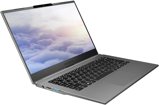 Alt view image 4 of 10 - GIGABYTE U4 Laptop Intel Core i5-1155G7 16GB Memory 512 GB Gen4 SSD Windows 11 Home (UD-50US823SO)