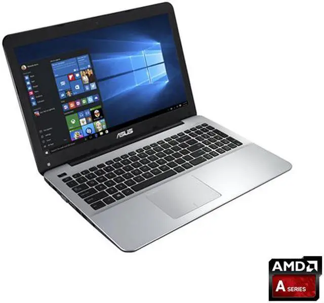 Main image of ASUS Laptop X Series AMD A10-8700P 8GB Memory 1TB HDD AMD Radeon R6 Series 15.6" Non-Touch Screen Windows 10 Home 64-Bit X555DA-WS11