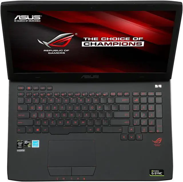 Alt view image 6 of 8 - ASUS ROG 17.3" FHD G-Sync G751JY-VS71(WX) Gaming Laptop Quad Core Intel core i7 4720HQ (2.60 GHz) 16 GB Memory 1 TB HDD NVIDIA GeForce GTX 980M 4 GB GDDR5 Windows 10 Home 64-Bit