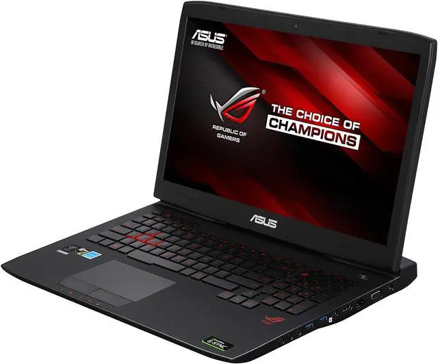 Main image of ASUS ROG 17.3" FHD G-Sync G751JY-VS71(WX) Gaming Laptop Quad Core Intel core i7 4720HQ (2.60 GHz) 16 GB Memory 1 TB HDD NVIDIA GeForce GTX 980M 4 GB GDDR5 Windows 10 Home 64-Bit