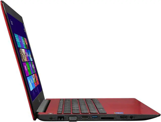 Alt view image 4 of 8 - ASUS 15.6" Intel Celeron N2830 4GB Memory DDR3L 1066 Windows 8.1 64-Bit D553MA-HH01-RD