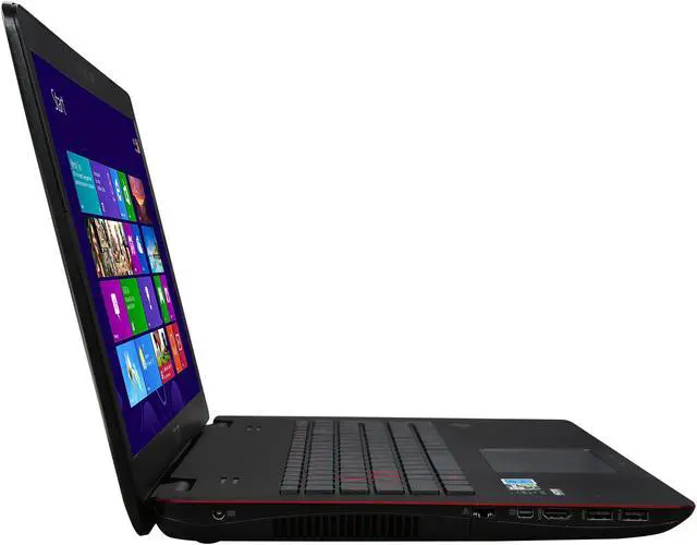 Alt view image 4 of 8 - ASUS - 17.3" NVIDIA GeForce GTX 960M - Intel Core i7-4720HQ  - 8GB Memory - - Windows 8.1 64-Bit - Gaming Laptop - (G771JW-BSI7N04 )