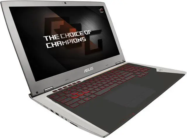 Alt view image 4 of 14 - ASUS ROG G701VO-CS74K Gaming Laptop Intel Core i7 6820HK (2.70 GHz) 64 GB DDR4 Memory 1024GB NVMe SSD NVIDIA GeForce GTX 980 8 GB GDDR5 17.3" - IPS Windows 10 Home 64-Bit