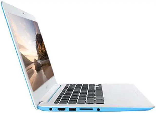 Alt view image 3 of 9 - ASUS C300SA-DS02-LB Chromebook Intel Celeron N3060 (1.60 GHz) 4 GB Memory 16 GB eMMC 13.3" Chrome OS