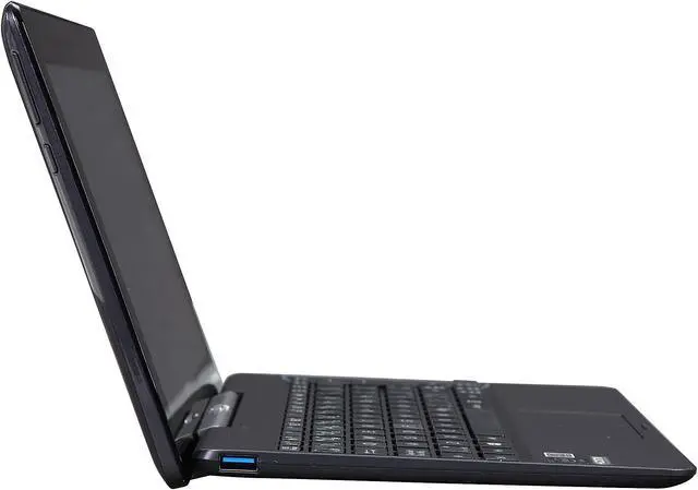 Alt view image 5 of 12 - ASUS Transformer Book T100TAF-B14-GR 2-in-1 Tablet Intel Atom Z3735F (1.33 GHz) 32 GB eMMC Intel HD Graphics Shared Memory 10.1" Touchscreen Windows 8.1