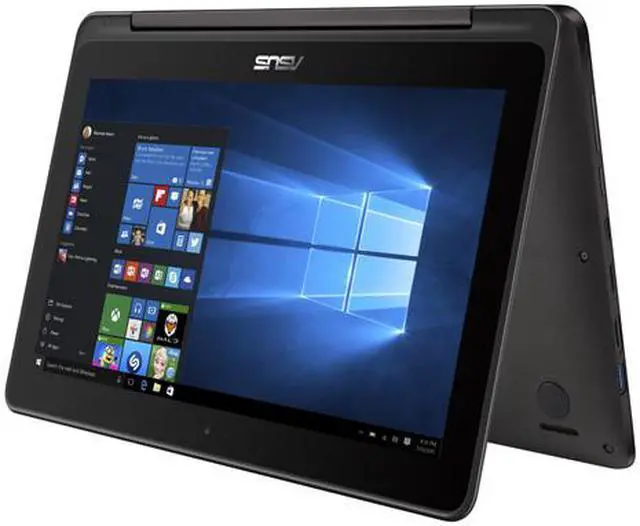 Alt view image 6 of 14 - ASUS VivoBook Flip TP201SA-DB01T Intel Celeron N3060 (1.60 GHz) 4 GB Memory 500 GB HDD 11.6" Touchscreen 1366 x 768 Convertible 2-in-1 Laptop Windows 10 Home 64-Bit