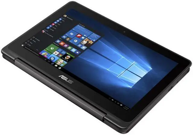 Alt view image 9 of 14 - ASUS VivoBook Flip TP201SA-DB01T Intel Celeron N3060 (1.60 GHz) 4 GB Memory 500 GB HDD 11.6" Touchscreen 1366 x 768 Convertible 2-in-1 Laptop Windows 10 Home 64-Bit