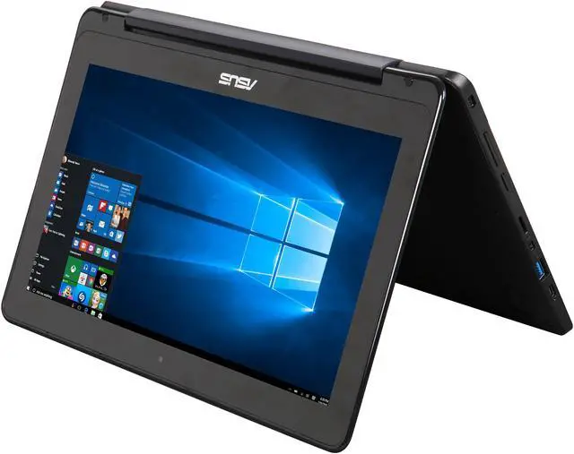 Alt view image 3 of 10 - ASUS Transformer Book Flip TP200SA-UHBF 2-in-1 Laptop Intel Celeron N3050 (1.60 GHz) 32 GB eMMC Intel HD Graphics Shared memory 11.6" Windows 10 Home 64-Bit