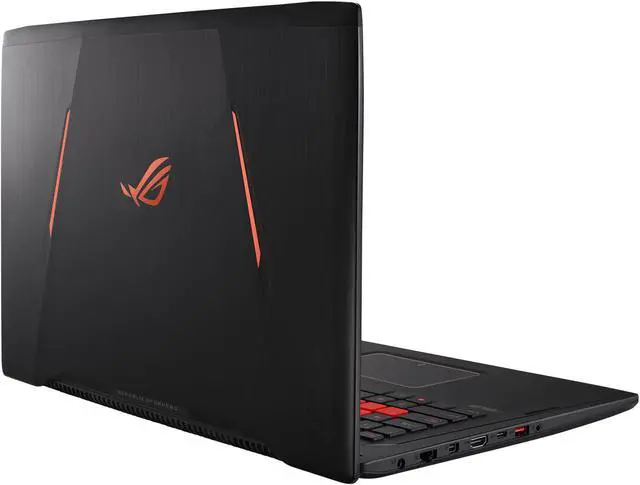 Alt view image 12 of 17 - ASUS ROG Strix GL702VM-DB74 Gaming Laptop Intel Core i7 6700HQ (2.6 GHz) 16 GB Memory 1 TB HDD 256 GB SSD NVIDIA GeForce GTX 1060 6 GB 17.3" FHD 1920 x 1080 Windows 10 Home 64-Bit (VR Ready)
