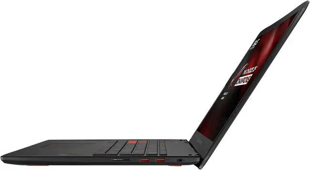 Alt view image 6 of 17 - ASUS ROG Strix GL702VM-DB74 Gaming Laptop Intel Core i7 6700HQ (2.6 GHz) 16 GB Memory 1 TB HDD 256 GB SSD NVIDIA GeForce GTX 1060 6 GB 17.3" FHD 1920 x 1080 Windows 10 Home 64-Bit (VR Ready)