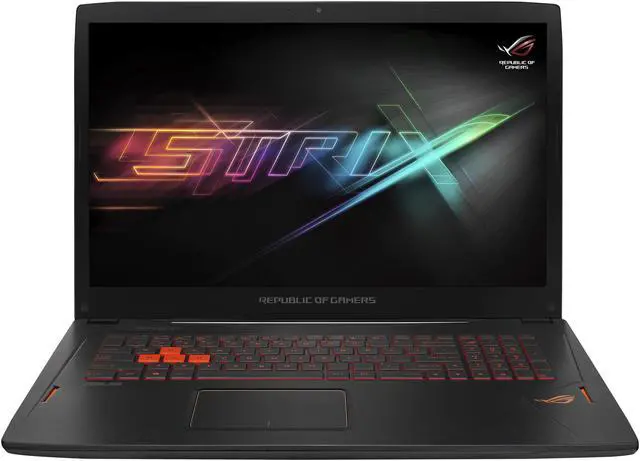 Alt view image 8 of 17 - ASUS ROG Strix GL702VM-DB74 Gaming Laptop Intel Core i7 6700HQ (2.6 GHz) 16 GB Memory 1 TB HDD 256 GB SSD NVIDIA GeForce GTX 1060 6 GB 17.3" FHD 1920 x 1080 Windows 10 Home 64-Bit (VR Ready)