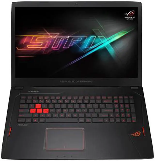 Alt view image 2 of 13 - ASUS 17.3" GL702VM-DB71 Intel Core i7 6th Gen 6700HQ (2.60 GHz) NVIDIA GeForce GTX 1060 16 GB Memory 1 TB HDD Windows 10 Home 64-Bit Gaming Laptop (VR Ready)