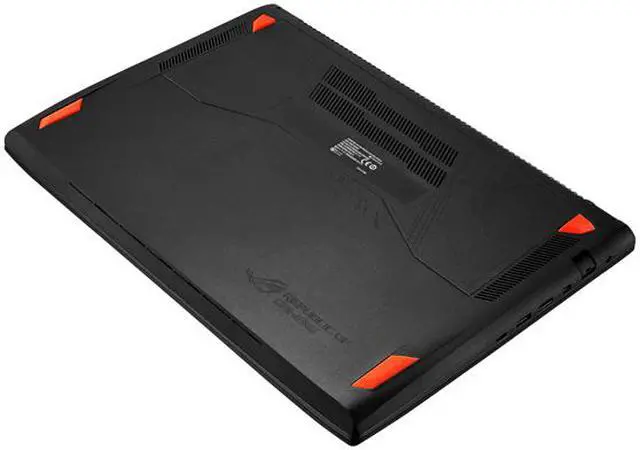 Alt view image 10 of 10 - ASUS ROG STRIX  15.6" G-sync GL502VM-DB71 Intel Core i7-6700HQ, NVIDIA GTX 1060 6 GB, 16 GB Memory, 1 TB HDD, Windows 10 Gaming Laptop VR Ready