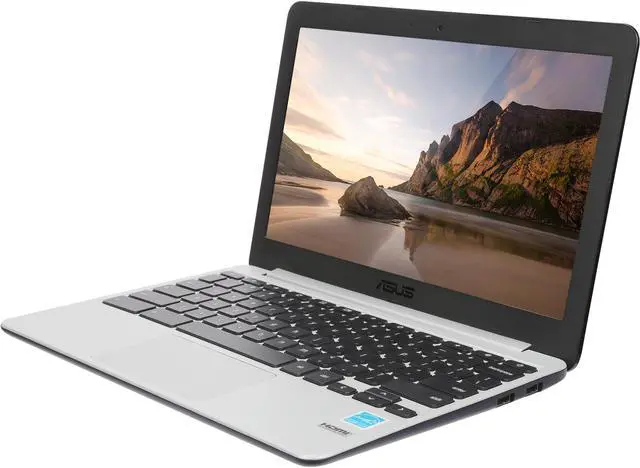 Main image of ASUS Chromebook Chromebook RK3288C (1.80 GHz) 4 GB LPDDR3 Memory 16 GB eMMC SSD 11.6" Chrome OS C201PA-DS02