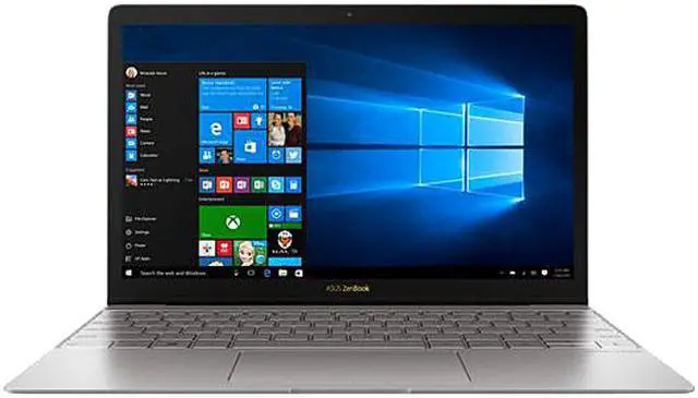 Main image of ASUS Laptop Zenbook 3 Intel Core i5-7200U 8GB Memory 256 GB SSD Intel HD Graphics 620 12.5" Non-Touch Screen Windows 10 Home 64-Bit UX390UA