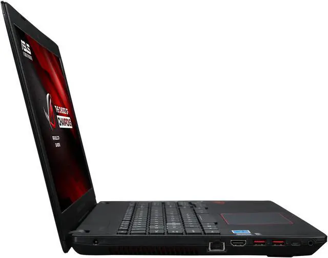 Alt view image 4 of 8 - ASUS ROG - 15.6" GeForce GTX 1050 - Intel Core i7-7700HQ - - - Windows 10 Home 64-Bit - Gaming Laptop - (GL553VD-DS71 )