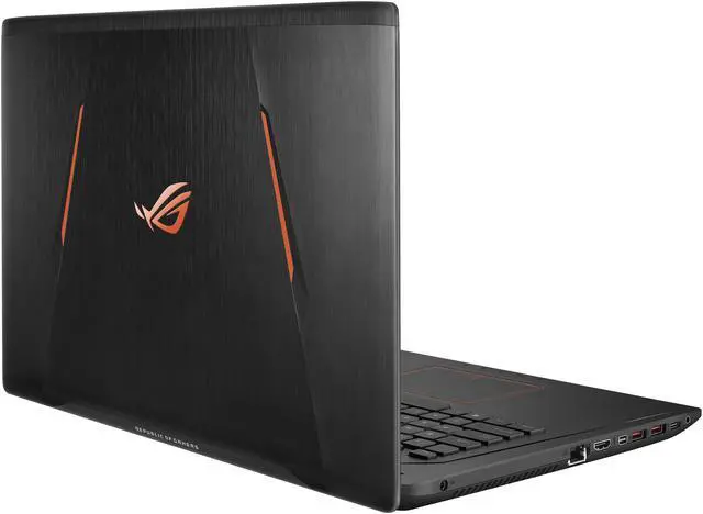 Alt view image 9 of 10 - ASUS ROG - 17.3" GeForce GTX 1050 - Intel Core i7-7700HQ  - 16GB Memory - - Windows 10 Home 64-Bit - Gaming Laptop - (GL753VD-DS71 )