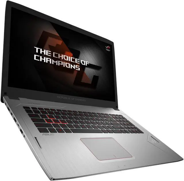 Alt view image 5 of 11 - ASUS ROG GL702VS-DS74 17.3" Intel Core i7 7th Gen 7700HQ (2.80 GHz) NVIDIA GeForce GTX 1070 VR Ready 16 GB Memory 512 GB SSD 1 TB HDD Windows 10 Home 64-Bit Gaming Laptop