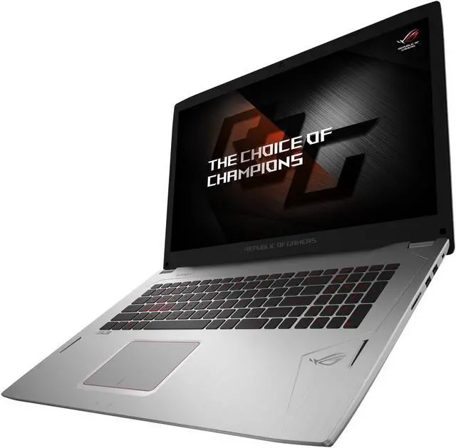 Alt view image 4 of 11 - ASUS ROG GL702VS-DS74 17.3" Intel Core i7 7th Gen 7700HQ (2.80 GHz) NVIDIA GeForce GTX 1070 VR Ready 16 GB Memory 512 GB SSD 1 TB HDD Windows 10 Home 64-Bit Gaming Laptop
