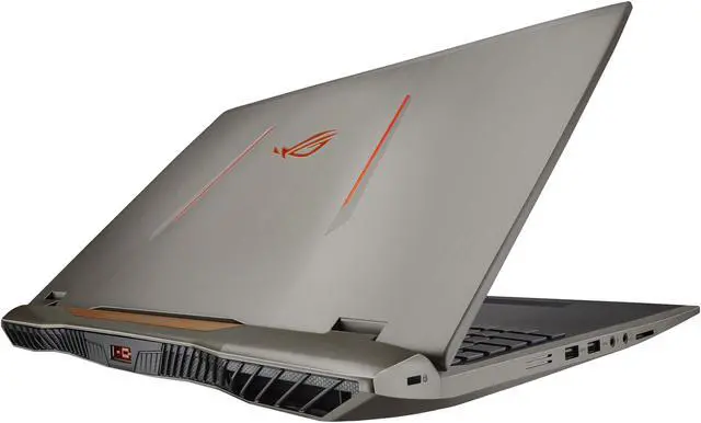 Alt view image 7 of 10 - ASUS ROG G701VI-XS72K 17.3" Intel Core i7 7th Gen 7820HK (2.90 GHz) NVIDIA GeForce GTX 1080 VR Ready 32 GB Memory 512 GB SSD Windows 10 Pro 64-Bit Gaming Laptop