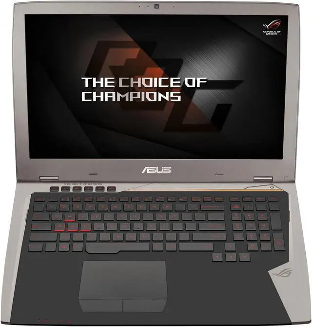 Alt view image 5 of 10 - ASUS ROG G701VI-XS72K 17.3" Intel Core i7 7th Gen 7820HK (2.90 GHz) NVIDIA GeForce GTX 1080 VR Ready 32 GB Memory 512 GB SSD Windows 10 Pro 64-Bit Gaming Laptop