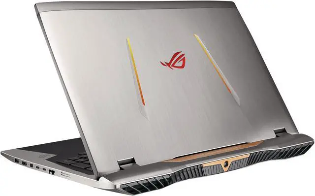 Alt view image 8 of 10 - ASUS ROG - 17.3" GeForce GTX 1080 - Intel Core i7-7820HK  - 64GB Memory - 1 TB SSD - Windows 10 Pro 64-Bit - Gaming Laptop - (G701VI-XS78K )